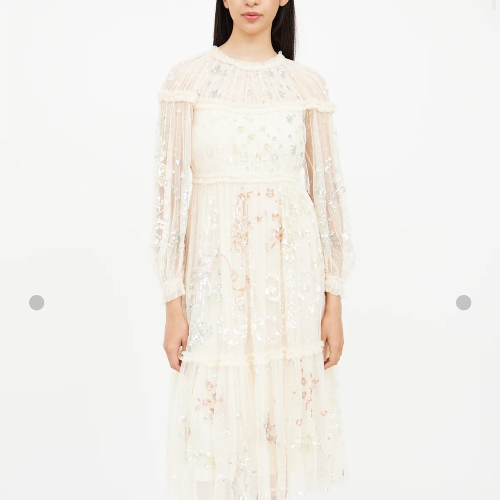 Needle & Thread Delphine Sequin Midi Dress